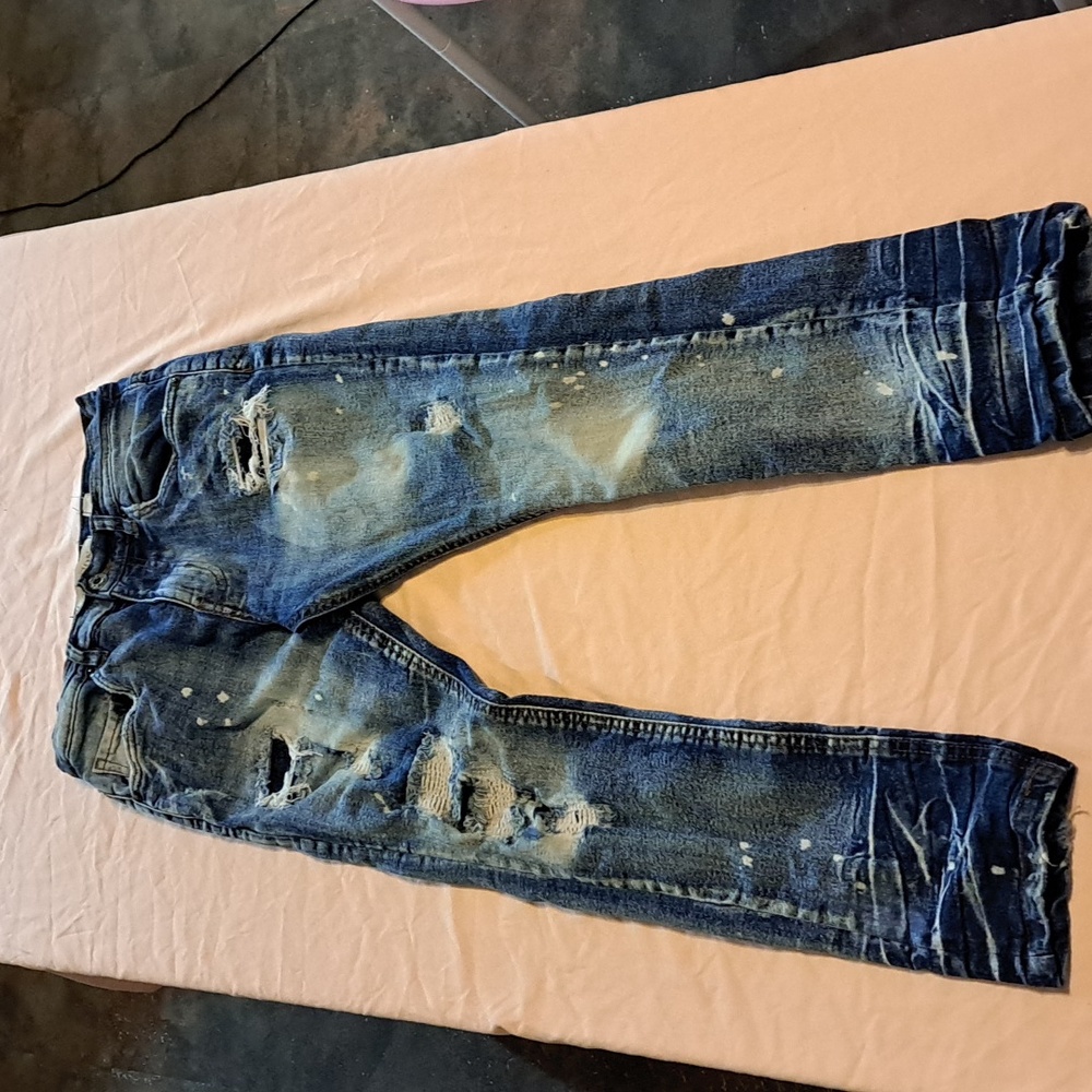 Boy's Distressed Jeans